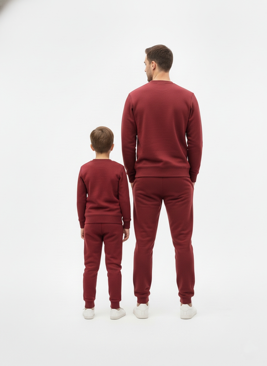 Affinia Vader en Zoon Tracksuit – Bordeaux