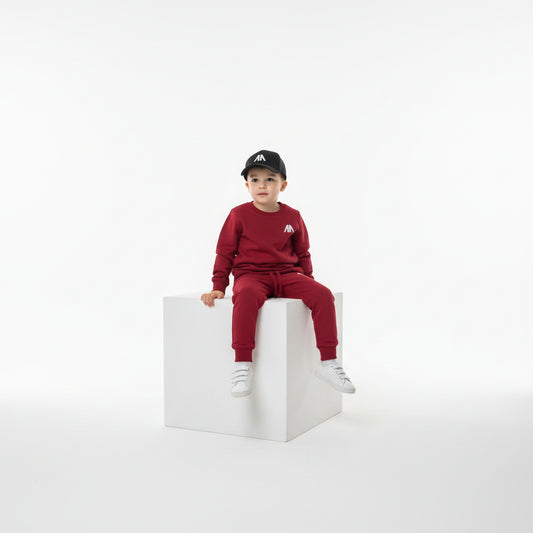 Affinia Kinder Tracksuit – Bordeaux
