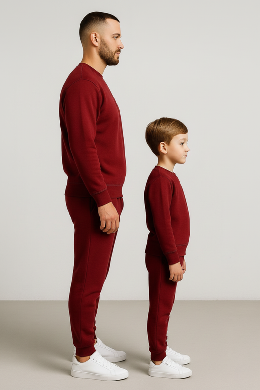 Affinia Kids Tracksuit – Bordeaux