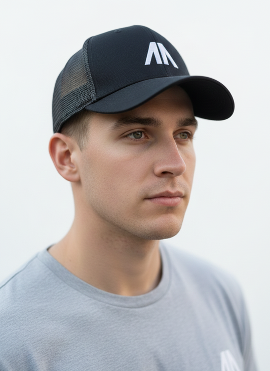 Affinia Trucker Cap – Zwart
