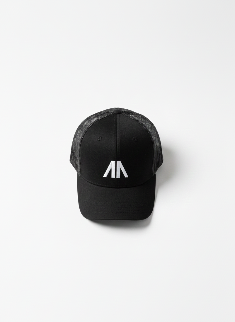 Affinia Trucker Cap – Zwart