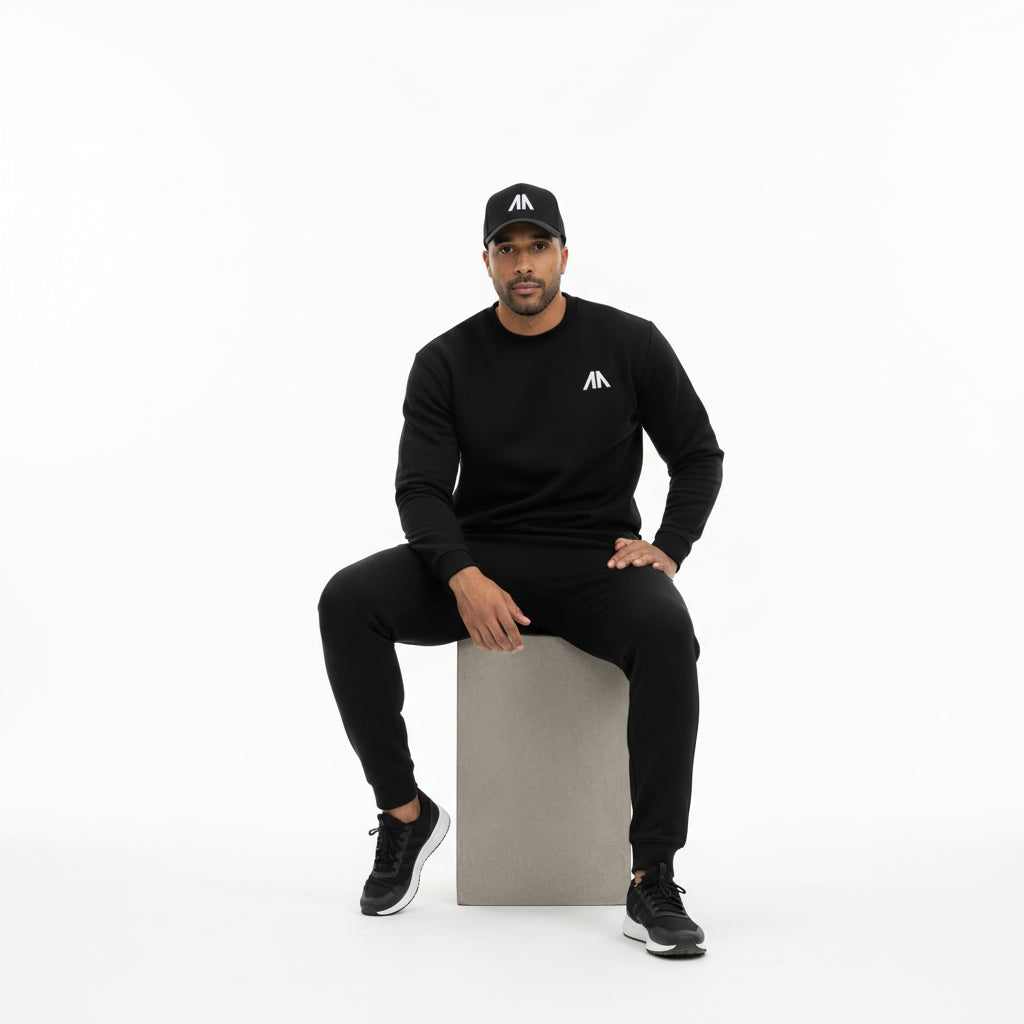 Affinia Vader + Zoon Tracksuit – Zwart
