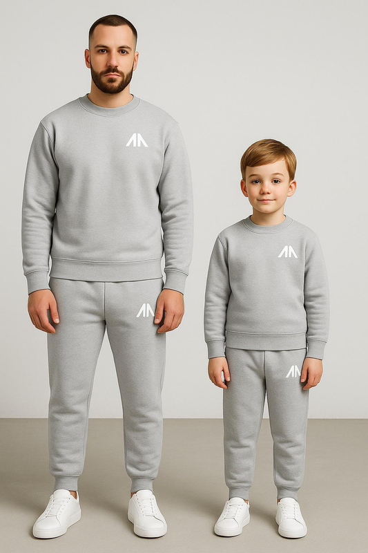 Affinia Kids Tracksuit – Taupe