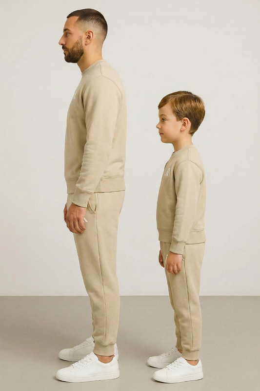 Affinia Kids Tracksuit – Beige