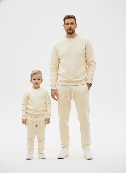 Affinia Vader en Zoon Tracksuit – Beige