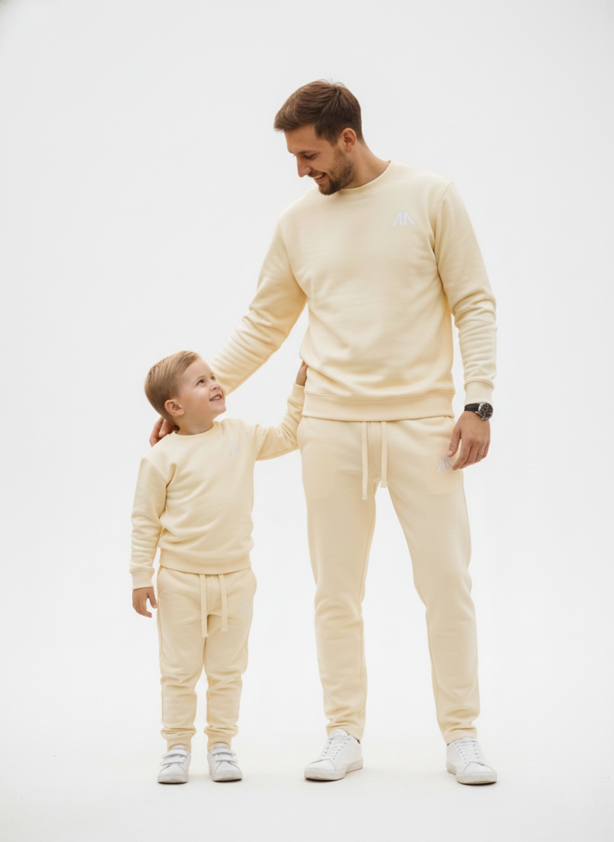 Affinia Vader en Zoon Tracksuit – Beige