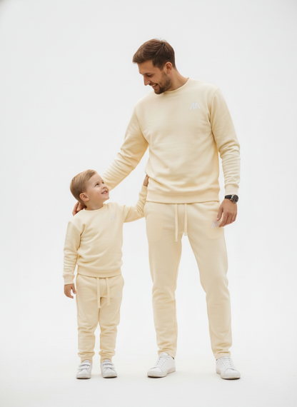 Affinia Vader en Zoon Tracksuit – Beige
