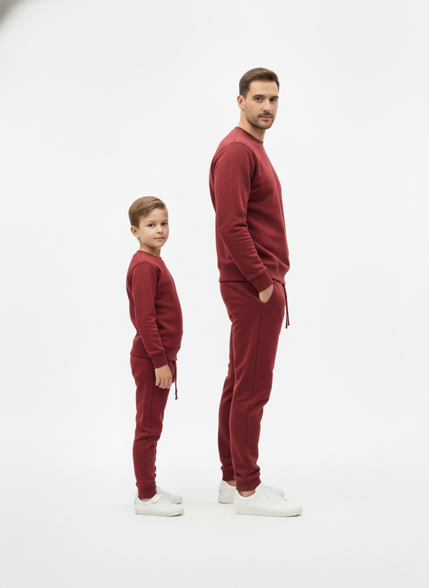 Affinia Vader en Zoon Tracksuit – Bordeaux