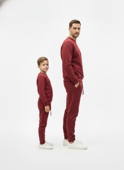 Affinia Vader en Zoon Tracksuit – Bordeaux