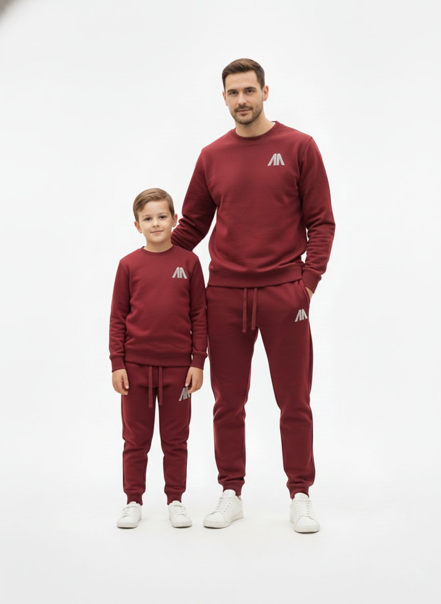 Affinia Vader en Zoon Tracksuit – Bordeaux
