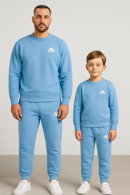 Affinia Vader en Zoon Tracksuit – Blauw