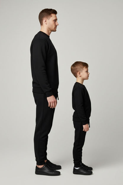 Affinia Vader en Zoon Tracksuit – Zwart