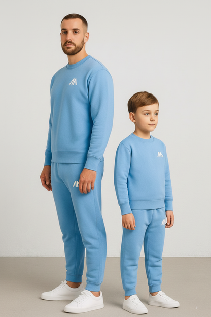 Affinia Vader en Zoon Tracksuit – Blauw