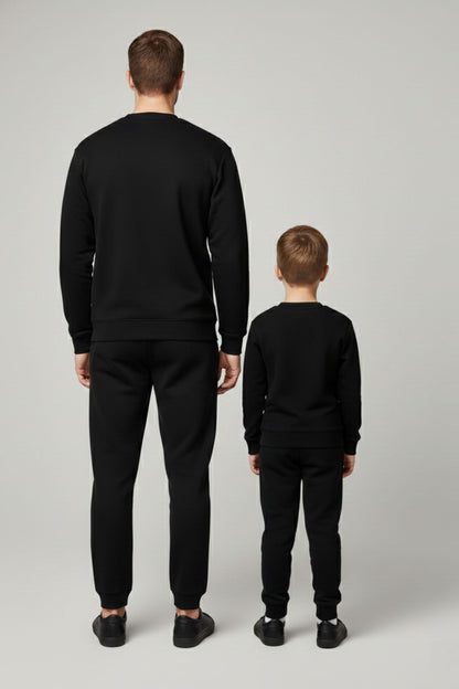 Affinia Vader en Zoon Tracksuit – Zwart