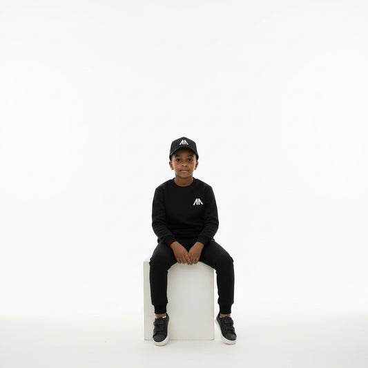 Affinia Kinder Tracksuit – Zwart