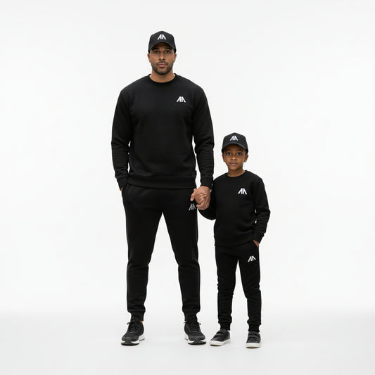 Affinia Vader + Zoon Tracksuit – Zwart