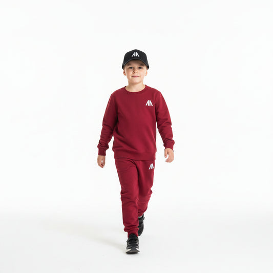 Affinia Kinder Tracksuit – Bordeaux