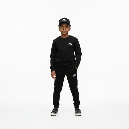 Affinia Kinder Tracksuit – Zwart